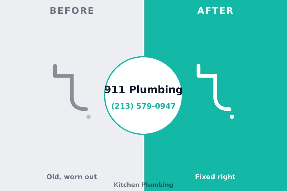 Before and after: plumbing repair Akron, IA